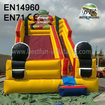 Inflatable Pvc Clown Small Slide