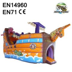 Children Pirate Inflatable Slide For Sale