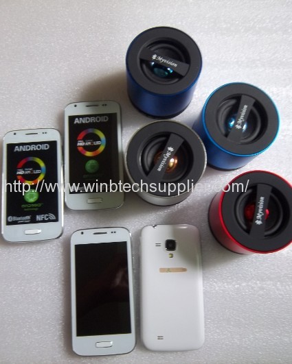 Wireless Mini Bluetooth Speaker HiFi Beatbox with MIC For iPhone 5 MP4 MP3 Tablet PC Music Player