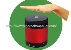 mini portable bluetooth speaker with gesture sensor tf card slot fm option