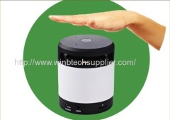 mini portable bluetooth speaker with gesture sensor tf card slot fm option