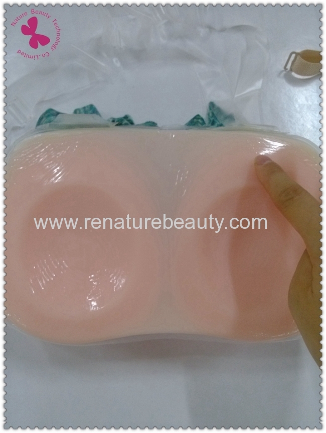 100% pure silicone made natural crossdressing artificial breast forms