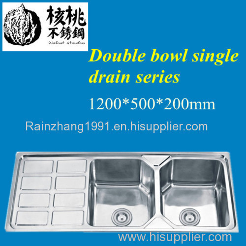 kitchen stainless steel sink 12050