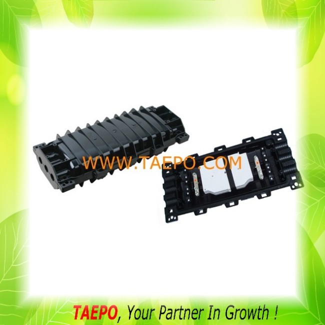 12 fibers to 288 fibers 3 inlets 3 outlets Fiber optic splice closure