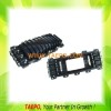 12 fibers to 96 fibers 3 inlets 3 outlets horizontal type mechanical sealing Fiber optic splice closure