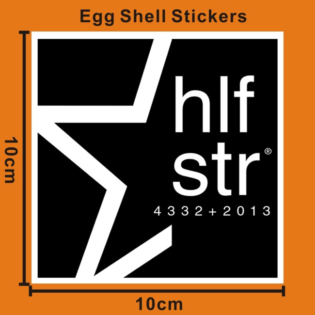 Largest Eggshell Paper Manufacturer Directly Custom Egg Shell Stickers With Your Offered Design 