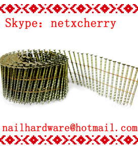 wooden pallet coil nail 