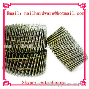 15 degree wooden pallet coil nail