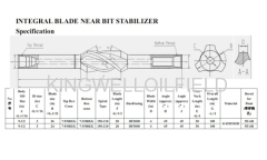 API KINGWELL 7-1 Near Bit & Drilling String Stabilizer 008