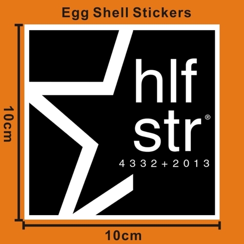 custom egg shell stickers