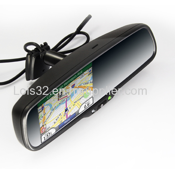 4.3 inch gps navigation mirror with Android system / wifi