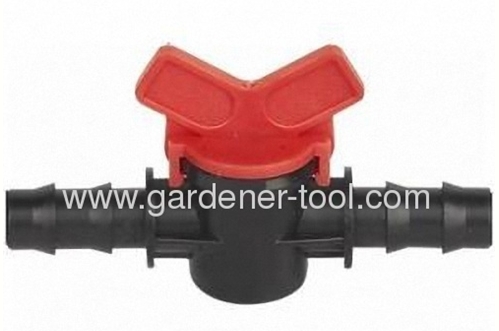 plastic micro irrigation valve with specification 25MM X 25MM