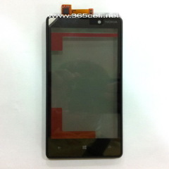 OEM new digitizer touch screen for Nokia Lumia 820 and with frame