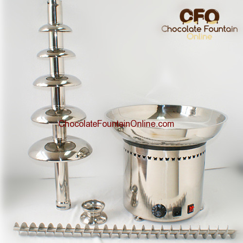 7 Tiers Large Commercial Chocolate Fountain