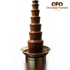 7 Tiers Large Commercial Chocolate Fountain