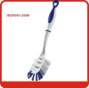 Multi-functional plastic Kitchen cleaning Blue and white brush
