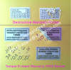 Warranty VOID Protection Labels,Do Not Remove Security Label,Warranty Invalid If Seal Tampered Stickers