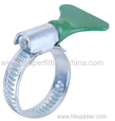 Hose Clamp With Green Thumb Screw Manufacturer