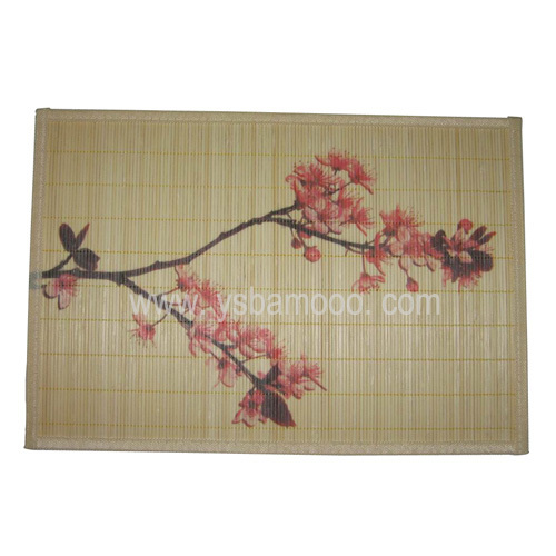 printing design bamboo placemat