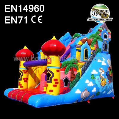 Inflatable Castle With Slide