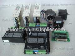 3 Axis Nema23 120N.cm(170oz.in)/2.5A Stepper Motor & Driver & Power for CNC Kit