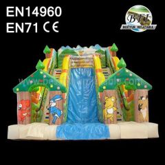 Inflatable Forest House Slides