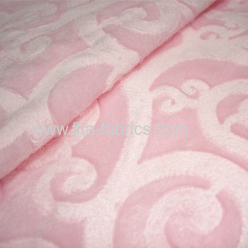 Carved ultra-soft short pilefabric