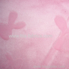 Clip cord fleece fabric