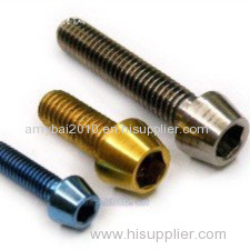 DIN912 titanium alloy bolts