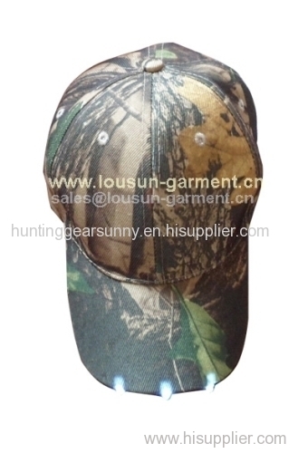 LED hat,camo hat,camo cap,hunting hat,outdoor hat,outdoor cap,hunting cap