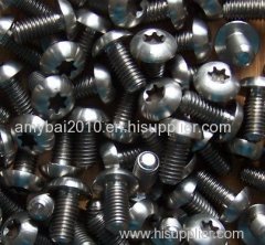 ISO 7380 Titanium torx socket button head bolt