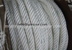 Six strand braided ropes