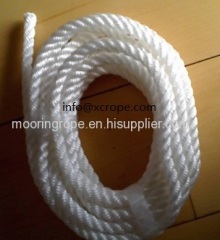 Six strand braided ropes