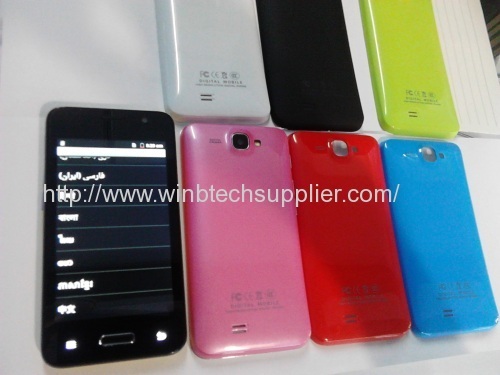 wonbtec smartphone 4inch mini s4 S4 Android 4.1 Smart Phone 4.0" capacitive screen 1.0Ghz WIFI dual sim mobile phone