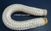 Double braided marine mooring ropes