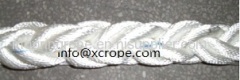 PP filament mooring braided ropes