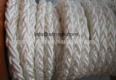 PP filament mooring braided ropes