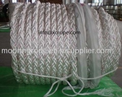 Nylon multifilament mooring ropes