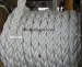 Nylon multifilament mooring ropes