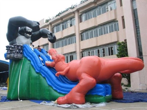 Giant Dinosaur Slide Inflatable