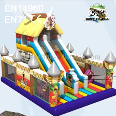 Inflatable Amusement Park Water Slides