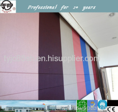 modern acoustic wall panelling