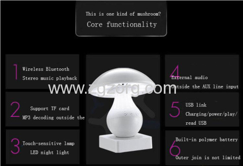 Desk Lamp Bluetooth Speaker Lighting table lamp
