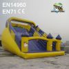 Yellow Inflatable Water Slide Bouncer