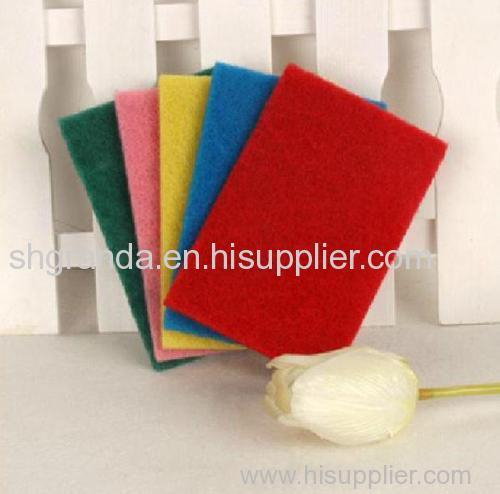 Colorful scouring pad non scratch nylon scouring pad