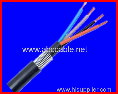 1.5mm2/300mm2 copper conductor XLPE insulated steel wire armoured PVC shesthed power cable