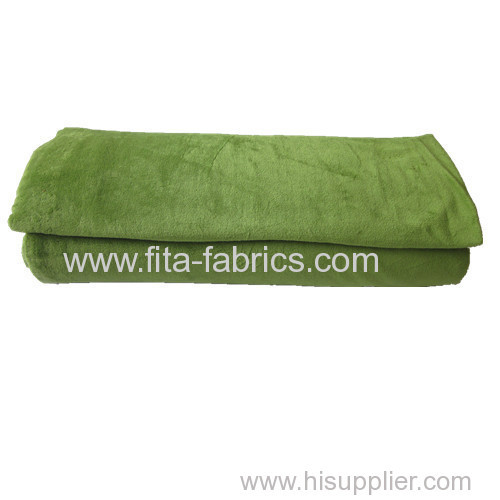 Polyester dyeing coral fleece for blanket