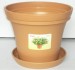 Heat transfer film for flower pot cover