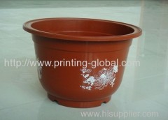 Thermal transfer film for flower pot cover