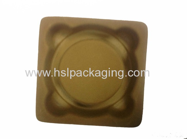 ps flocking tray for glass bottle